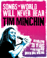 Tim Minchin – Songs The World Will Never Hear
